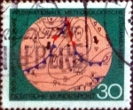 Stamps Germany -  Scott#1102 intercambio, 0,20 usd, 30 cent. 1973