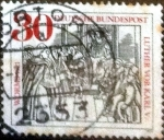 Stamps Germany -  Scott#1063 intercambio, 0,20 usd, 30 cent. 1971