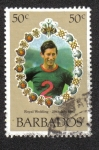 Stamps : America : Barbados :  Prince Charles