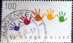 Stamps Germany -  Scott#1935 ma3s intercambio, 0,55 usd, 100 cent. 1996