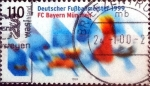 Stamps Germany -  Scott#2054 intercambio, 0,70 usd, 110 cent. 1999
