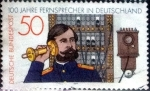 Stamps Germany -  Scott#1261 intercambio, 0,20 usd, 50 cent. 1977