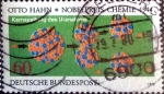 Stamps Germany -  Scott#1300 ma3s intercambio, 0,30 usd, 60 cent. 1979