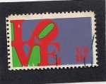 Stamps United States -  Amor