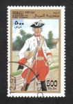 Stamps : Africa : Somalia :  Uniformes Militares