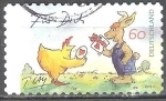 Stamps Germany -  Feliz Pascua - El proyecto de Pascua,Dibujos animados de Peter Gaymann(b).