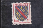 Stamps France -  ESCUDO DE BOURBONNAIS