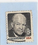 Stamps United States -  Einsenhower