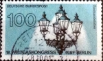 Stamps Germany -  Scott#1678 intercambio, 0,35 usd, 100 cents. 1991