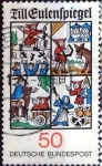 Stamps Germany -  Scott#1230 intercambio, 0,20 usd, 50 cents. 1977