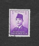 Sellos del Mundo : Asia : Indonesia : 387 - Presidente Surkano