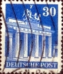 Stamps Germany -  Scott#649 intercambio, 0,20 usd, 30 cents. 1948