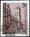 Stamps : Europe : Germany :  Scott#9N210 m4b intercambio, 0,25 usd, 20 cents. 1964