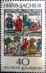Stamps Germany -  Scott#1206 intercambio, 0,20 usd, 40 cents. 1976