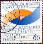Stamps Germany -  Scott#9N590 intercambio, 1,50 usd, 60 cents. 1990