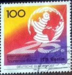Stamps Germany -  Scott#1625 intercambio, 0,40 usd, 100 cents. 1991