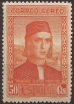 Stamps Spain -  Vicente Yáñez Pinzón  1930  50 cents 