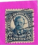 Stamps United States -  Roosevelt