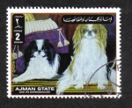 Stamps United Arab Emirates -  Perros Ajman