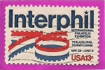 Sellos de America - Estados Unidos -  Exibision Internacional Filatelica