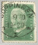 Stamps : Europe : Germany :  Pres. Von Hindenburg