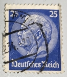 Stamps Germany -  Pres. Von Hindenburg