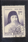 Stamps Romania -  DOSOFTEI- monje escritor