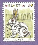 Stamps Switzerland -  INTERCAMBIO