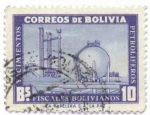 Stamps Bolivia -  En homenaje a Yacimientos Petroliferos Fiscales Bolivianos