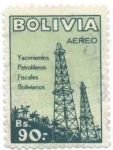Stamps Bolivia -  En homenaje a Yacimientos Petroliferos Fiscales Bolivianos