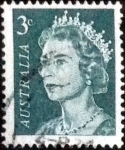 Stamps Australia -  Scott#396 intercambio, 0,20 usd, 3 cents. 1966