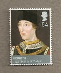 Stamps United Kingdom -  Enrique VI