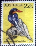 Stamps Australia -  Scott#733 intercambio, 0,25 usd, 22 cents.. 1980
