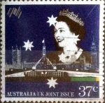 Stamps Australia -  Scott#1083 ja intercambio, 0,45 usd, 37 cents. 1988