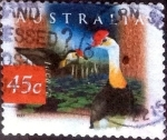 Stamps Australia -  Scott#1539C intercambio, 0,50 usd, 45 cents. 1999