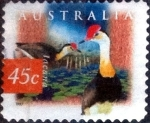 Stamps Australia -  Scott#1536 mxb intercambio, 0,50 usd, 45 cents. 1997