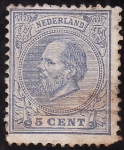 Stamps Netherlands -  GUILLERMO III DE LOS PAISES BAJOS