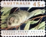 Stamps Australia -  Scott#1244 intercambio, 0,75 usd, 45 cents. 1992