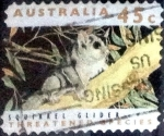 Stamps Australia -  Scott#1246 intercambio, 0,75 usd, 45 cents. 1992