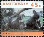 Stamps Australia -  Scott#1294C intercambio, 0,50 usd, 45 cents. 1995