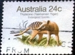 Stamps Australia -  Scott#788 intercambio, 0,35 usd, 24 cents. 1981