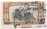 Stamps Bolivia -  Sellos sobrecargados