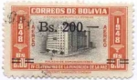 Sellos de America - Bolivia -  Sellos sobrecargados