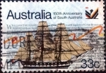 Stamps Australia -  Scott#974 intercambio, 0,50 usd, 33 cents. 1986