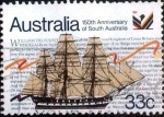 Stamps Australia -  Scott#974 intercambio, 0,50 usd, 33 cents. 1986