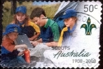 Stamps Australia -  Scott#2788 cr1f intercambio, 0,30 usd, 50 cents. 2008