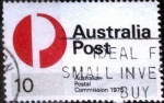 Stamps Australia -  Scott#616 intercambio, 0,40 usd, 10 cents. 1975