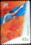 Stamps Australia -  Scott#1855 intercambio, 0,75 usd, 45 cents. 2000