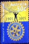 Stamps Australia -  Scott#2384 intercambio, 0,80 usd, 50 cents. 2005
