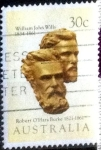 Stamps Australia -  Scott#886 intercambio, 0,35 usd, 30 cents. 1983